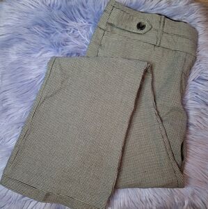 Candie's Black And White Slacks Dress Pants